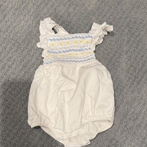 Jacadi White Baby Garment